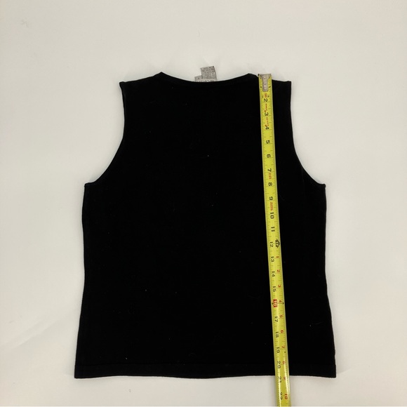 Worth Cotton Blend Sleeveless Knit Top - Size Small - Picture 4 of 7